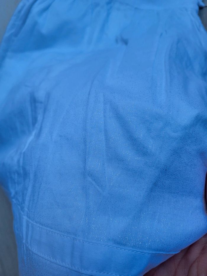 Robe blanche pailletée ptit bisou 1mois neuve bapteme cortege - photo numéro 6