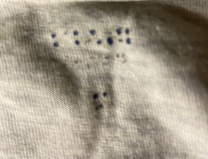 Tee-shirt gris clair,foncé et corail pastel - photo numéro 6