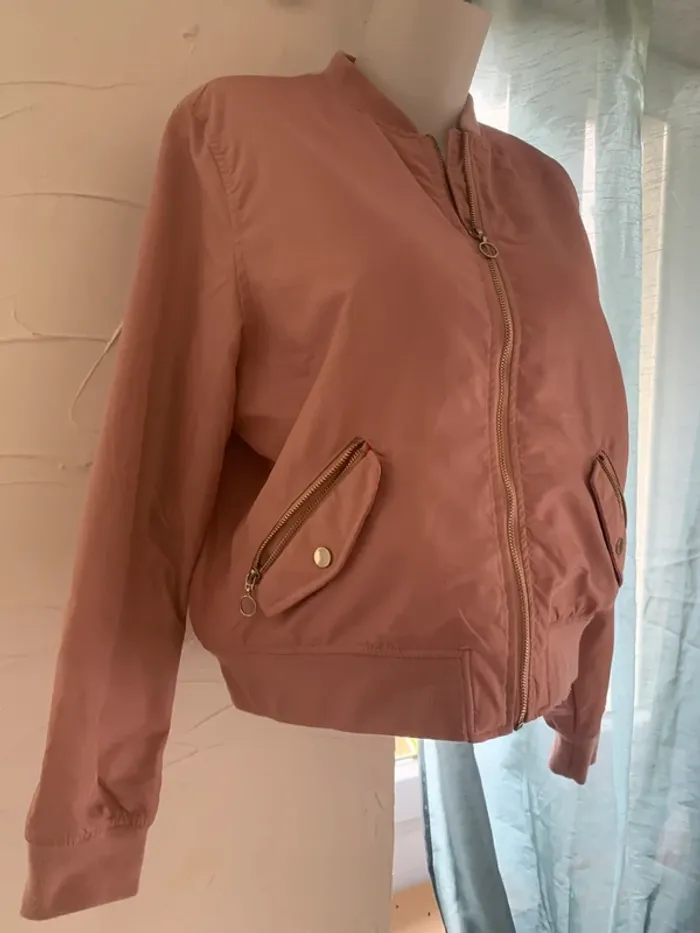 Blouson LFT collection taille XL vieux rose - photo numéro 4
