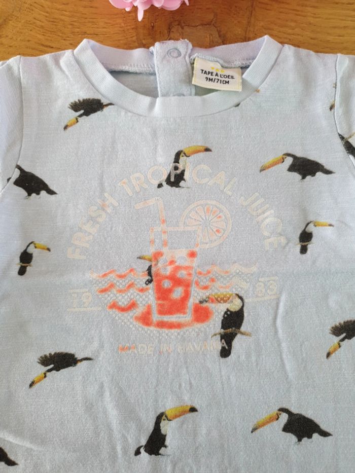 T-shirt manches courtes TAO 9m - photo numéro 2