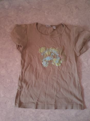 Tee shirt fille kiabi