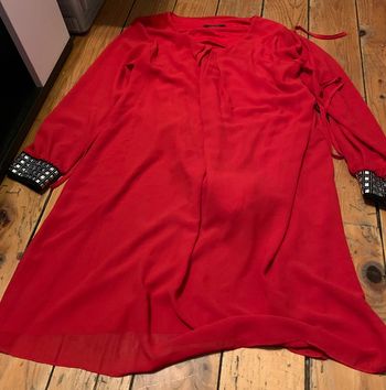 Robe rouge femme T38