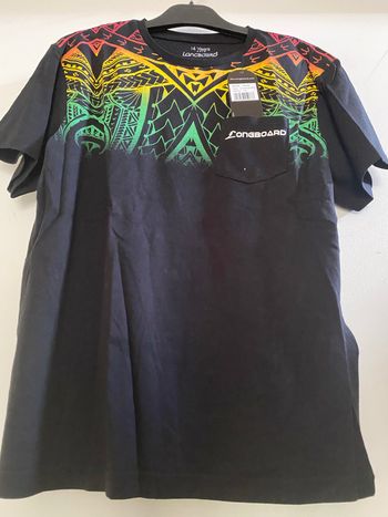 T shirt Longboard taille 14 ans Neuf