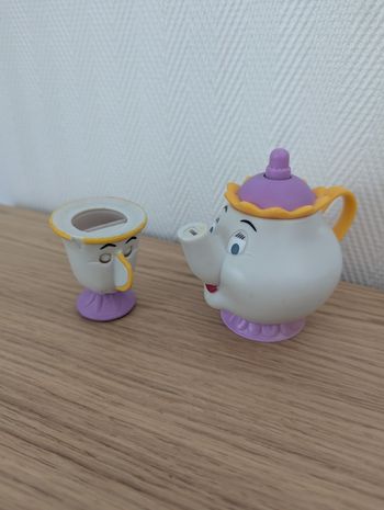 Figurine Disney Mc do, 2002, Zip et Mme samovar