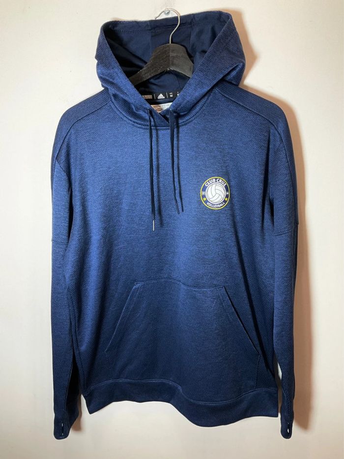 Sweat à capuche pour femme Adidas Club Cruz Volleyball bleu marine taille XLT 48T 50T 216