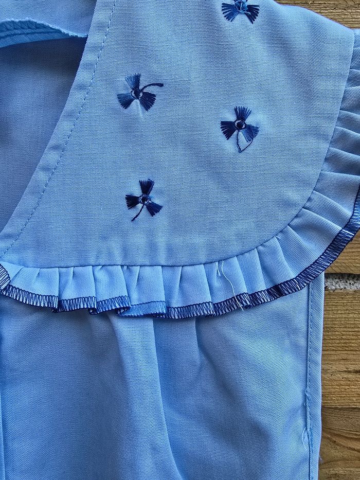 Robe tablier deadstock 🍒vintage 70🍒neuve taille 36/38 - photo numéro 6