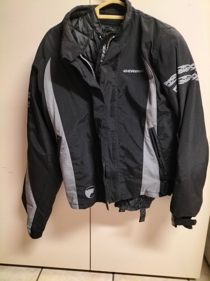 Blouson moto tissu BERING