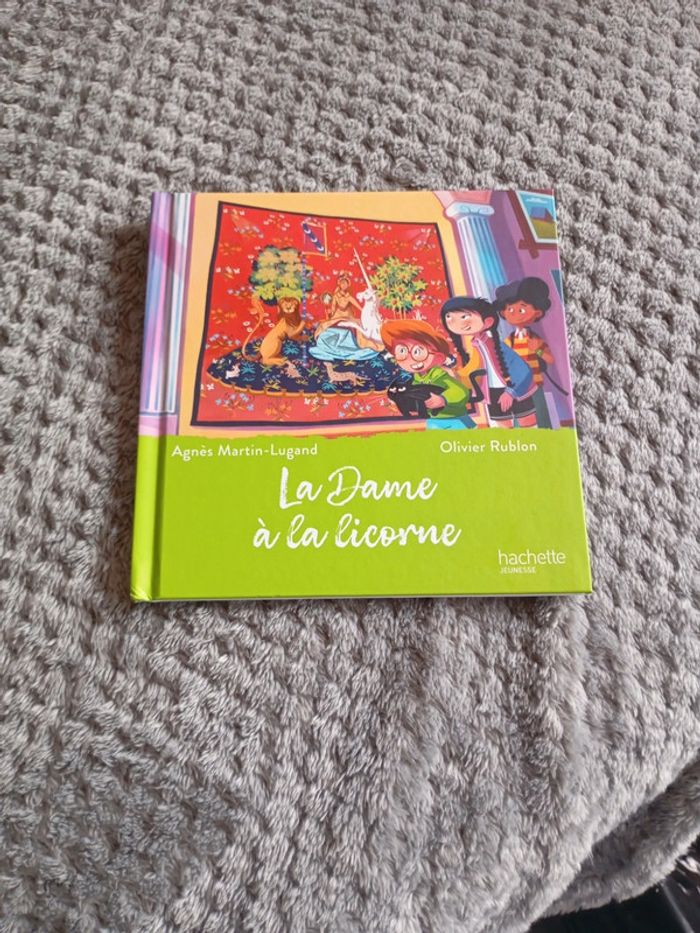 Livre la dame a la licorne