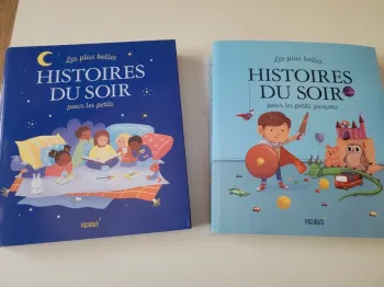Lot 2 livres les plus belles histoires du soir