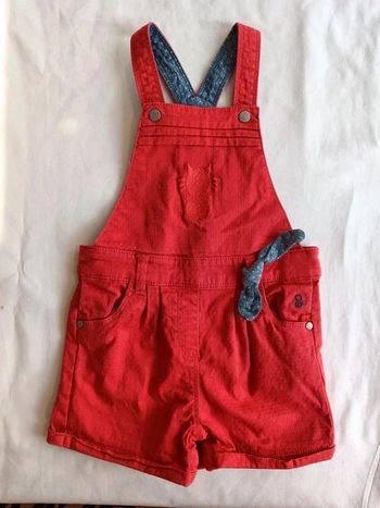 Salopette short Obaïbi 2 ans 86cm