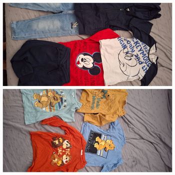 Lot vêtement disney 24 mois