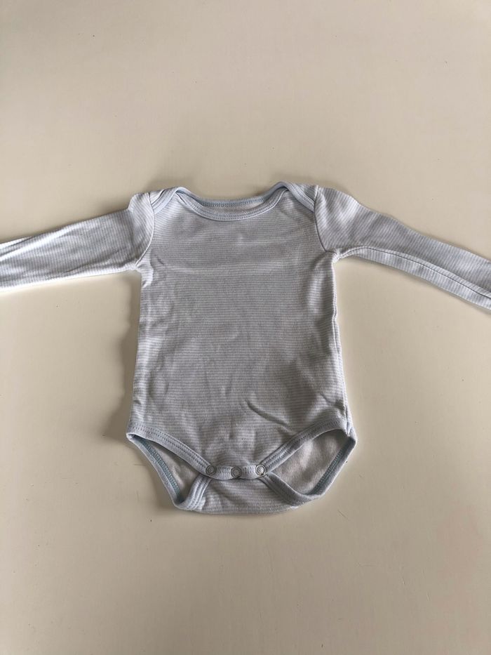 Body rayé bleu In extenso 3M