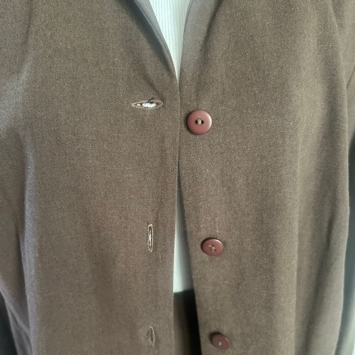 Ensemble chemise et jupe longue marron - photo numéro 3