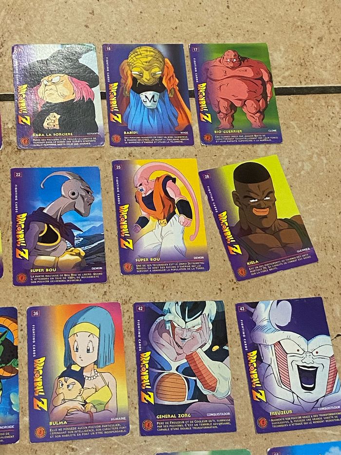 Cartes dragon Ball - photo numéro 2
