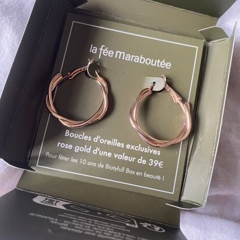 Boucles d’oreilles La Fée Maraboutée