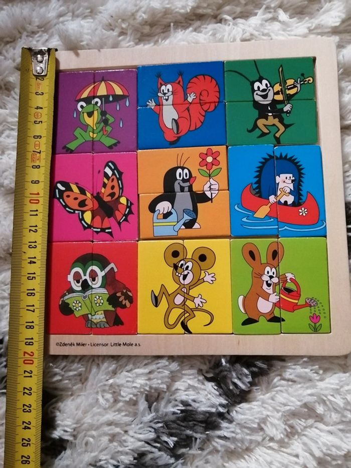 Jeu des doubles en bois - photo numéro 2