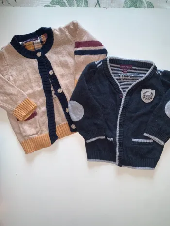 Lot de gilets 6 mois sergent major