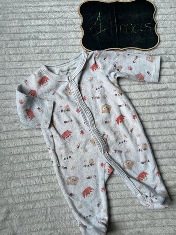 Pyjama mixte 1 mois