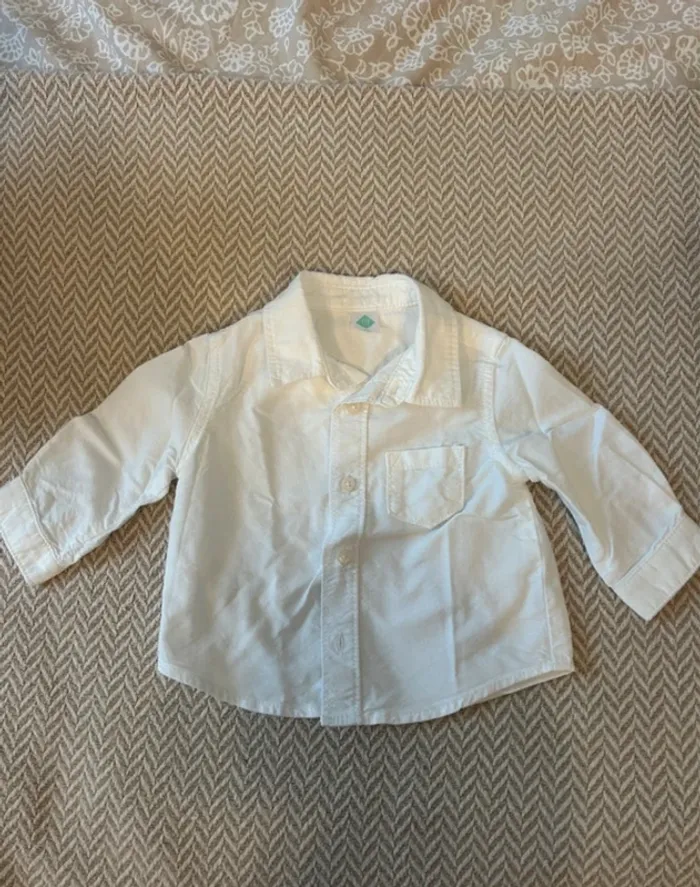 Lot t-shirt chemise 9 mois bébé - photo numéro 10