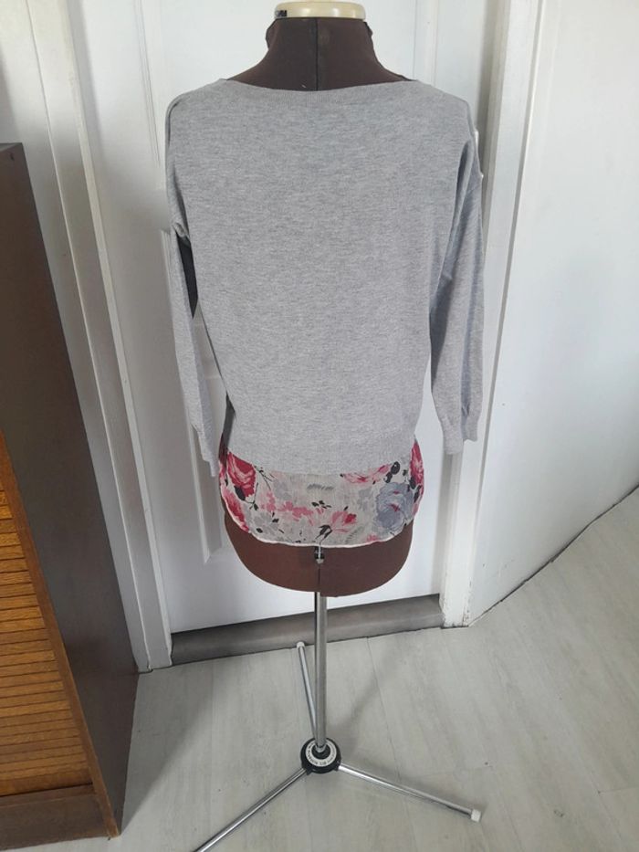Petit pull leger avec voile fleuri Lauren Ralph Lauren - photo numéro 2