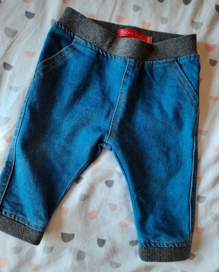 Ensemble sweat et jean Vertbaudet 6M - photo numéro 2