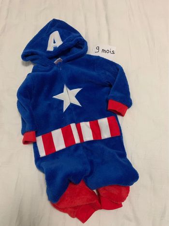 Pyjama captain America