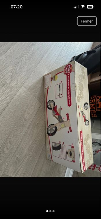 Draisienne bois neuf