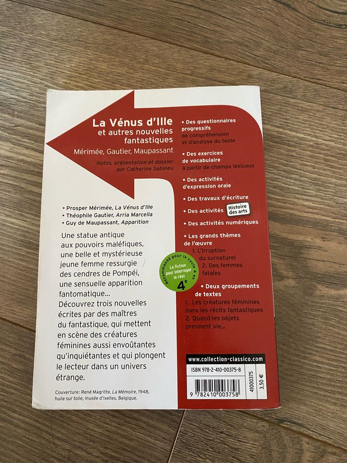 Livre LA VENUS D’ILLE, un peu corné. - photo numéro 2