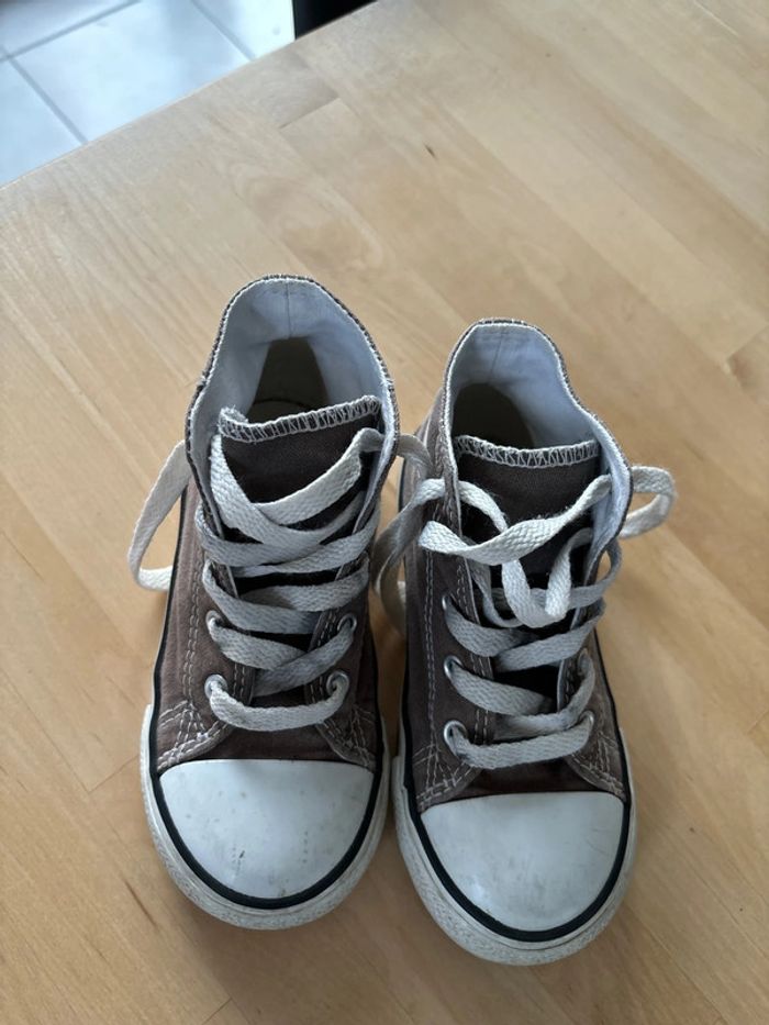 Converse montante grise - photo numéro 4