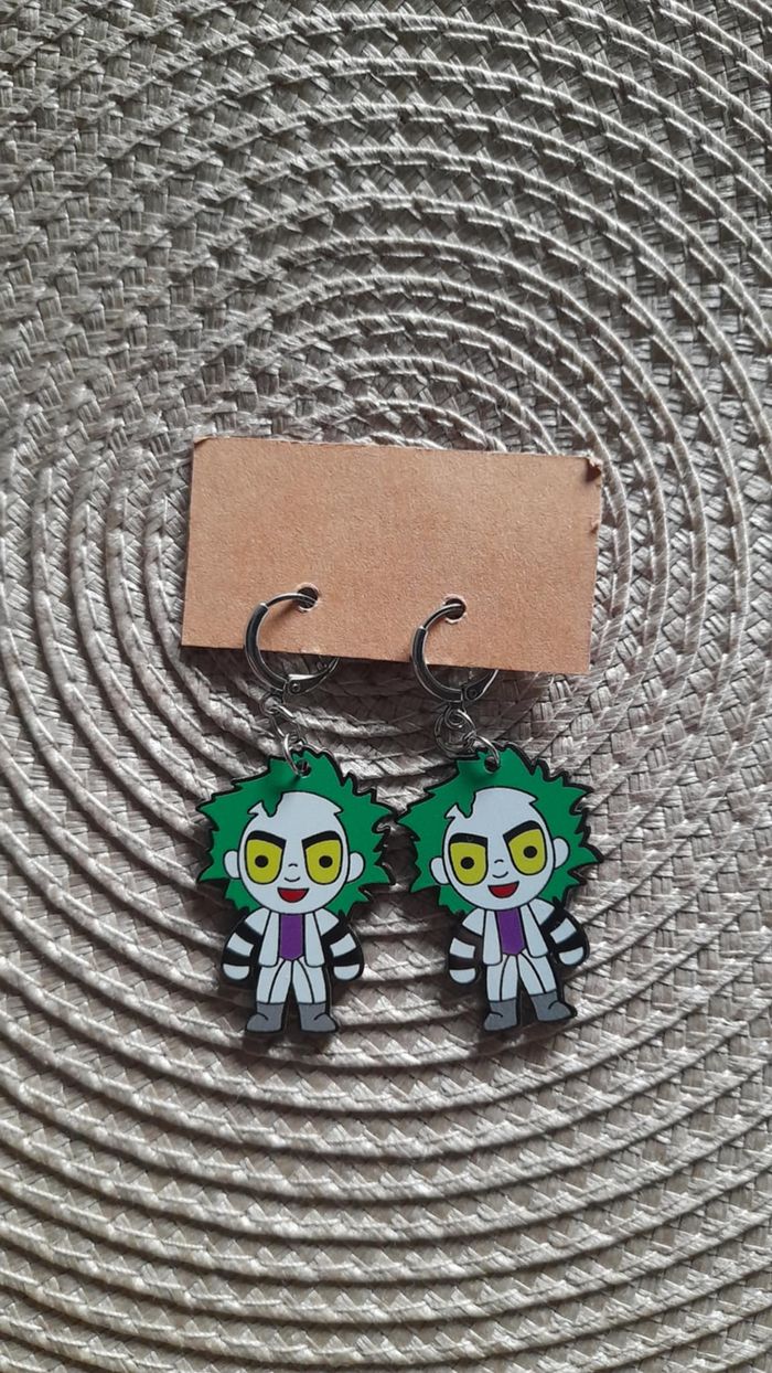 Boucles d'oreilles Halloween