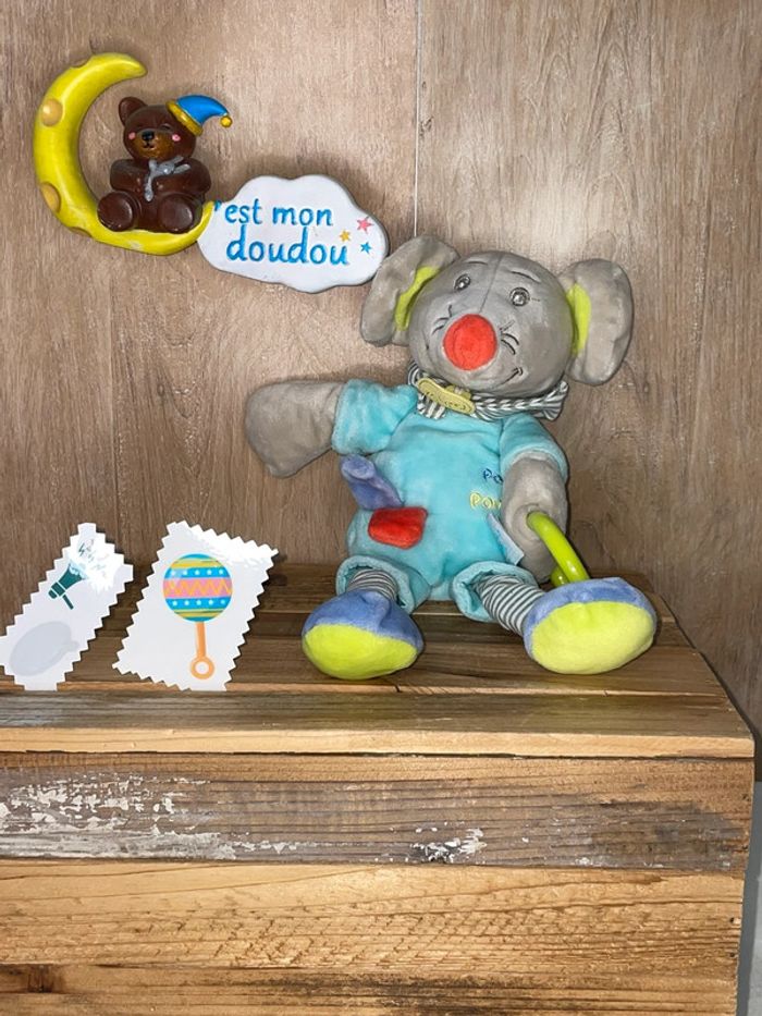 NAT257 doudou souris 🐭 babynat