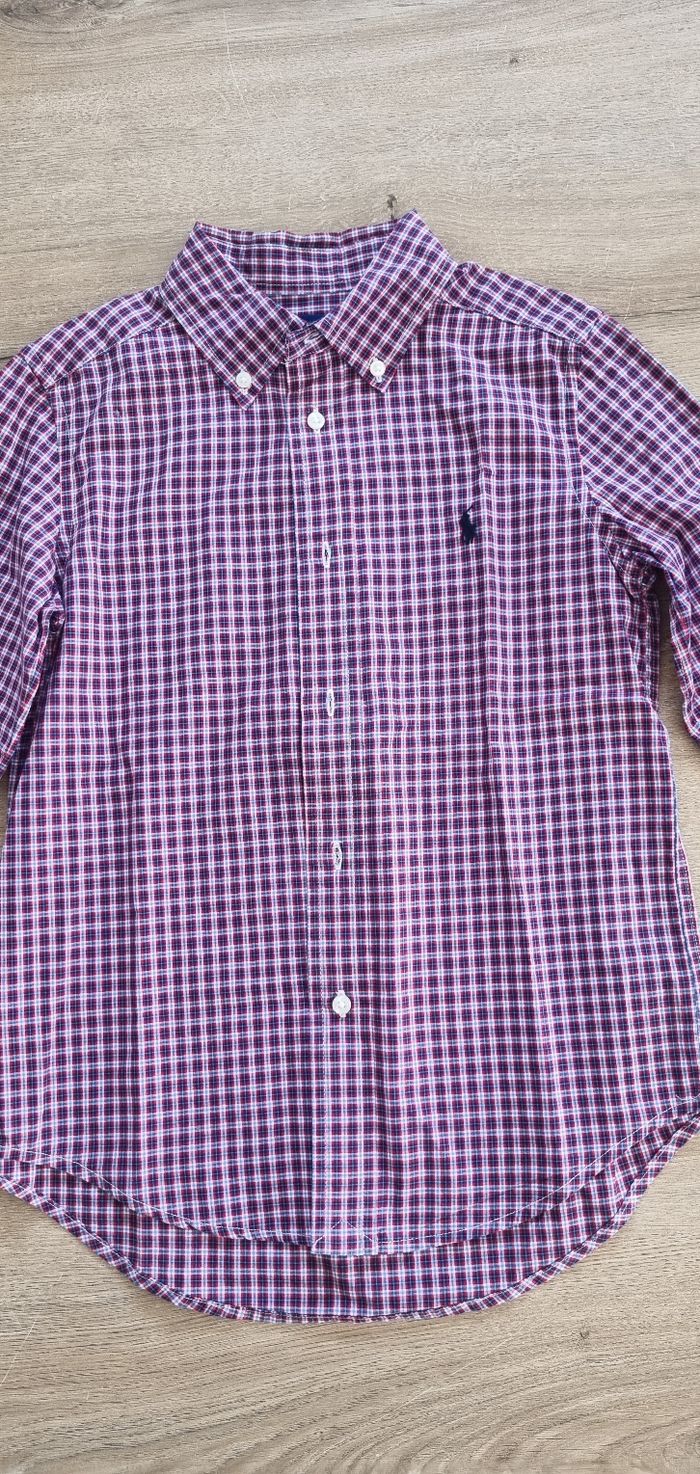 Chemise à carreaux Ralph Lauren 6 ans - photo numéro 2