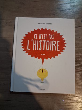 Livre frimousse, ce n'est pas l'histoire