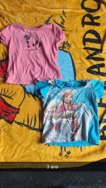 T-shirt manches courtes 3 ans 