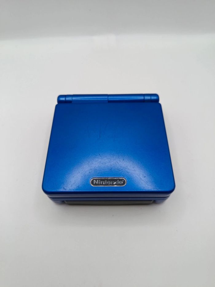 Game boy advance SP Bleu métal vendu en loose - photo numéro 3