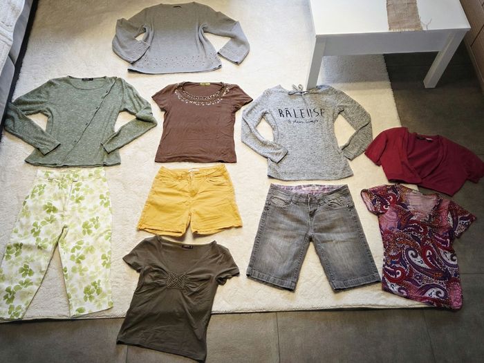 Lot de 34 articles taille 38 h&m. Morgan, naf naf - photo numéro 10