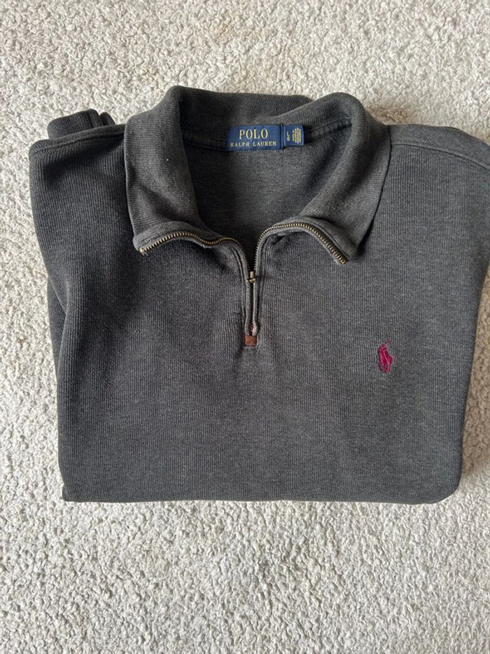 Zip Ralph Lauren Gris - photo numéro 2