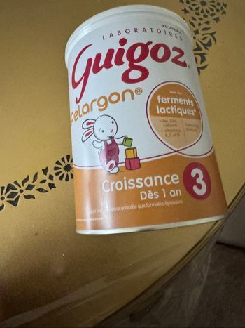 lait guigoz 3eme âge