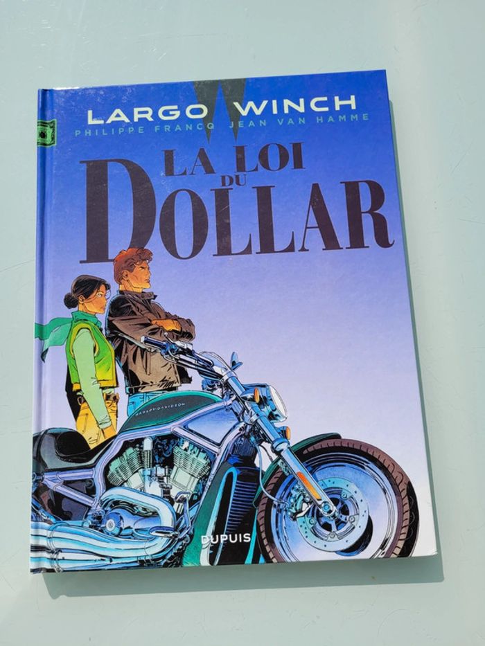 BD Largo Winch : La voie et la vertu, La Loi du Dollar, album double 20 ans tome 9 et 10 - photo numéro 8