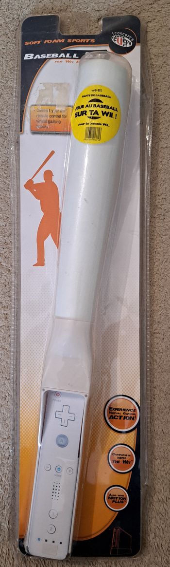 🎮 Batte de baseball Nintendo Wii - neuf