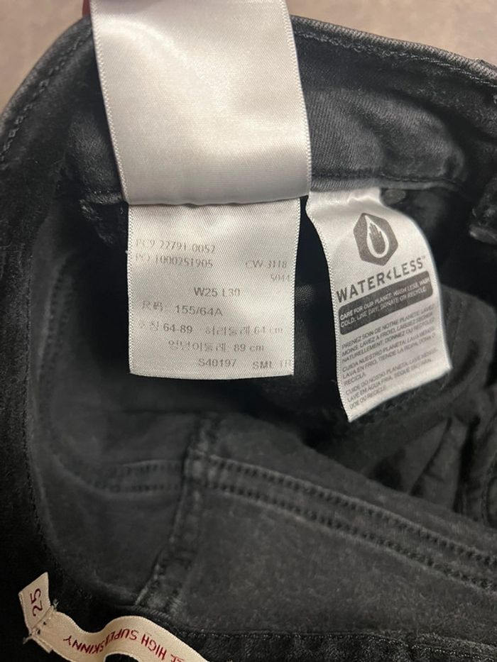 Jean femme levi’s mile high super skinny W25 L30 - photo numéro 7