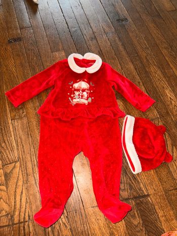 Pyjama velour sergent major 9 mois