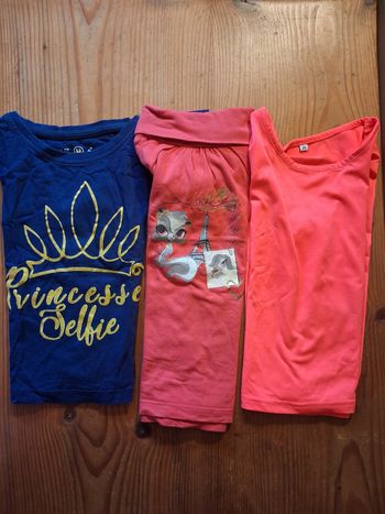 T.shirt fille - 3 ans - Différentes Marques