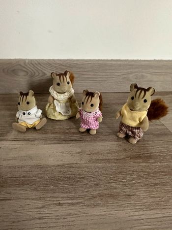 Sylvanian families famille écureuils