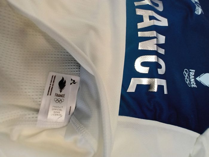 T-shirt équipe de France pour enfant JO Paris 2024 - photo numéro 7