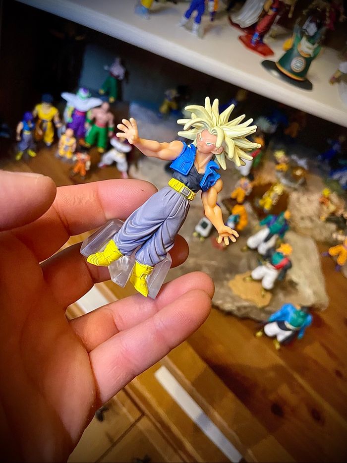Figurine dragon ball gashapon hg Trunks