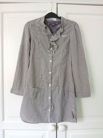 Tunique longue marron & blanc 9 ans - Mexx