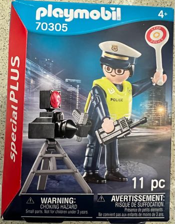 Playmobil 70305 Policier avec radar