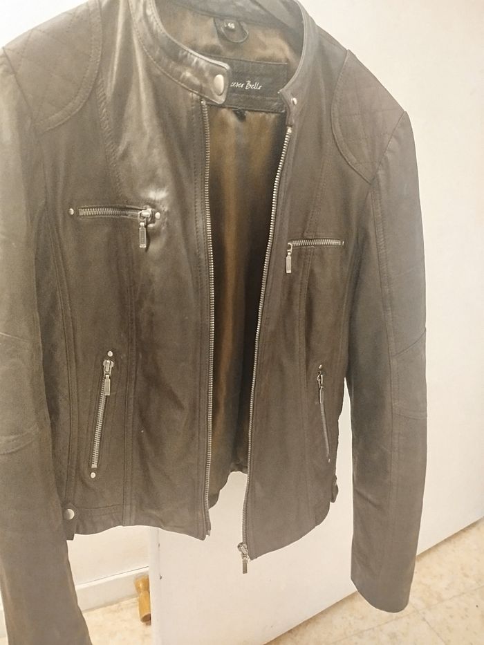 Veste en cuir femme - photo numéro 8