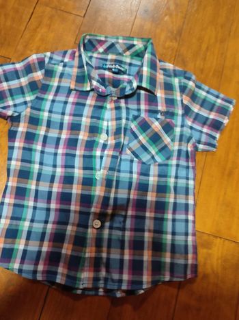 Chemise manches courtes 5 ans